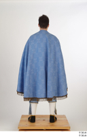  Photos Man in Historical Dress 26 16th century Blue suit Historical Clothing a poses blue cloak whole body 0005.jpg